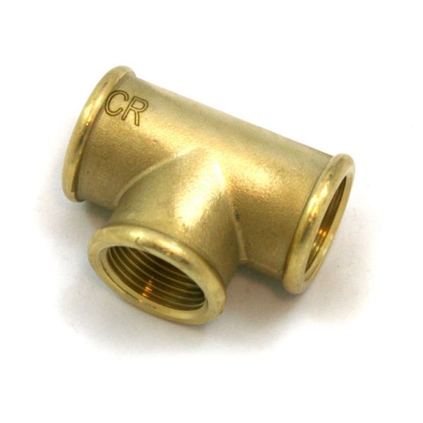 T-piece 3x Fem. thread CR